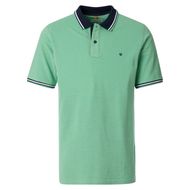 Redmond XXL Poloshirt hellgrün Kontraststreifen