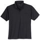 Ragman Übergrößen Softknit Poloshirt schwarz