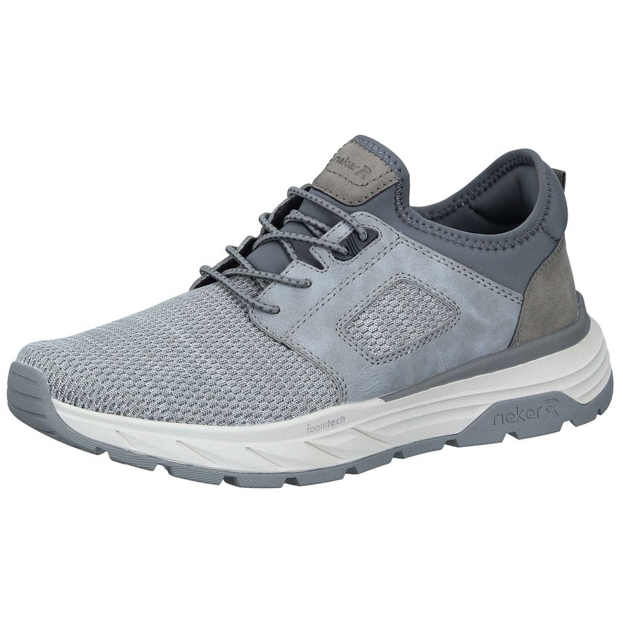 Rieker Slip-On Sneaker grau sportlich
