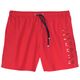 Bugatti Übergrößen Badeshorts rot Logoprint