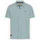 Camel Active Übergröße Stretch-Poloshirt dunkelmint