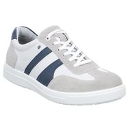 Jomos Sneaker Rallye weiß-grau-navy extra weit