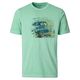 Redmond Übergrößen T-Shirt hellgrün used Frontprint Redmond Übergrößen T-Shirt hellgrün used Frontprint