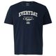 s.Oliver Übergrößen T-Shirt navy Frontprint Everyday
