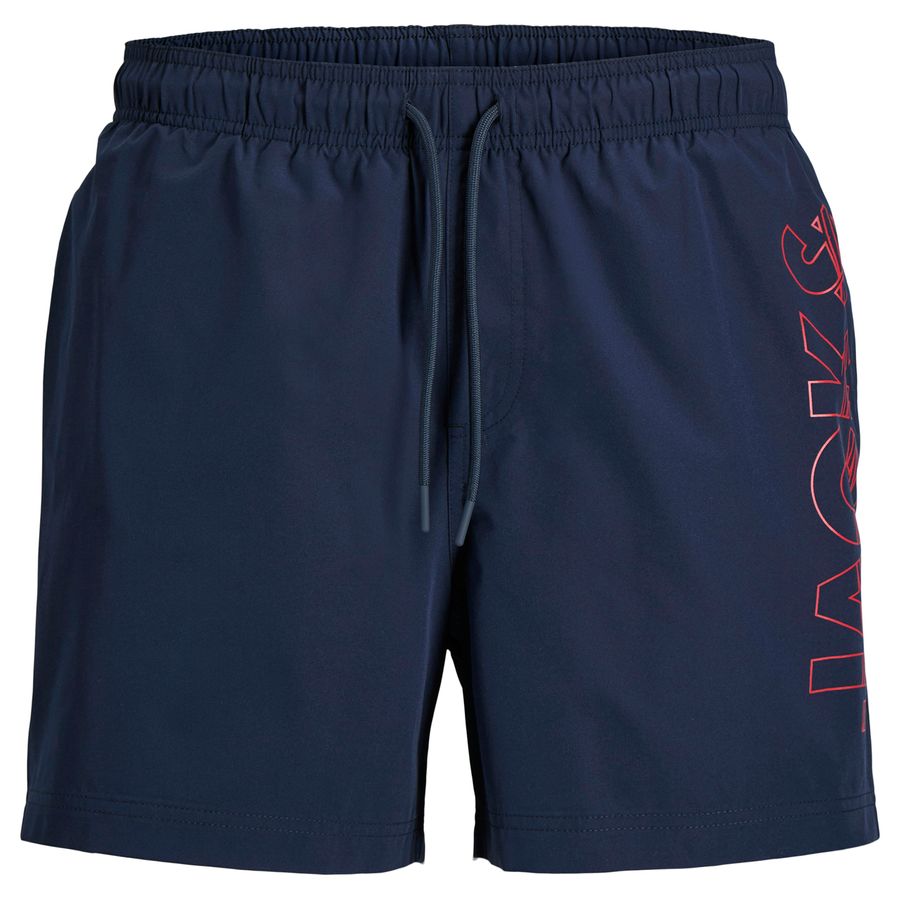 Jack&Jones Übergrößen Badeshorts JPSTMAUI navy Print