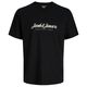 Jack&Jones Übergrößen T-Shirt schwarz JORMONTAUK TYPE