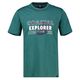 Lerros Übergrößen T-Shirt modisch petrol Explorer