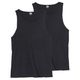 Urban Classics Übergrößen Doppelpack Tanktop schwarz Urban Classics Übergrößen Doppelpack Tanktop schwarz
