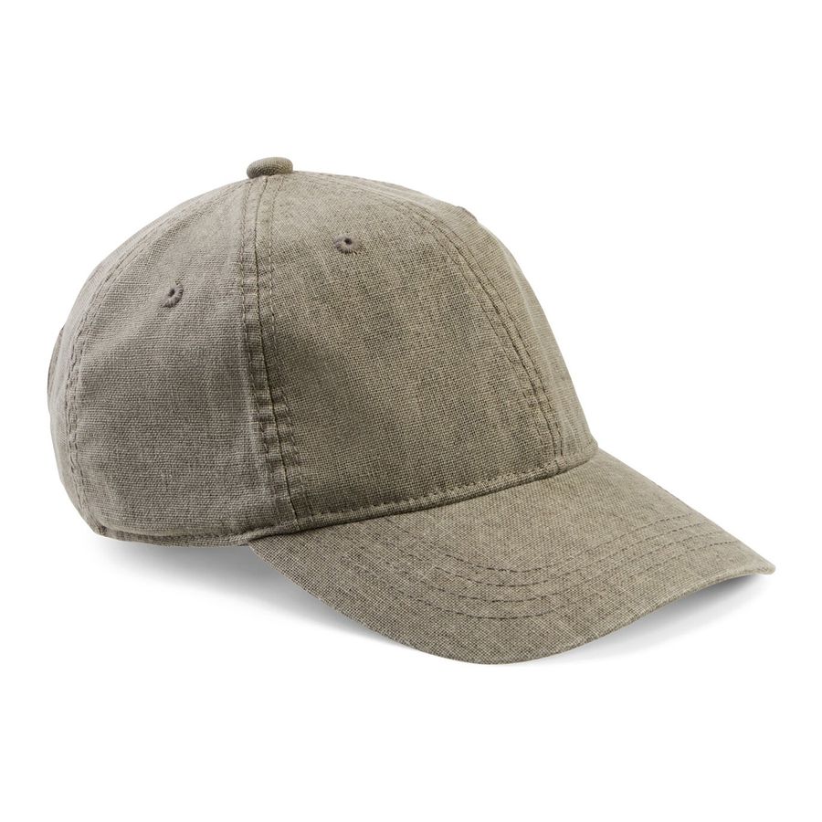 Camel Active Baseball-Cap steingrau melange Leinen