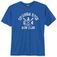 Ahorn Sportswear Übergrößen T-Shirt Print royalblau