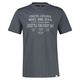 Lerros Übergrößen T-Shirt modisch dunkelgrau Print Lerros Übergrößen T-Shirt modisch dunkelgrau Print