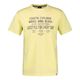Lerros Übergrößen T-Shirt modisch hellgelb Print Lerros Übergrößen T-Shirt modisch hellgelb Print
