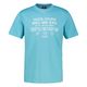 Lerros Übergrößen T-Shirt modisch türkis Print Lerros Übergrößen T-Shirt modisch türkis Print