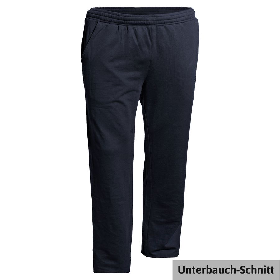 Ahorn Sportswear XXL Sweathose Kurzgröße dunkelblau