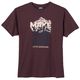 North Latitude Übergrößen T-Shirt Frontprint aubergine North Latitude Übergrößen T-Shirt Frontprint aubergine