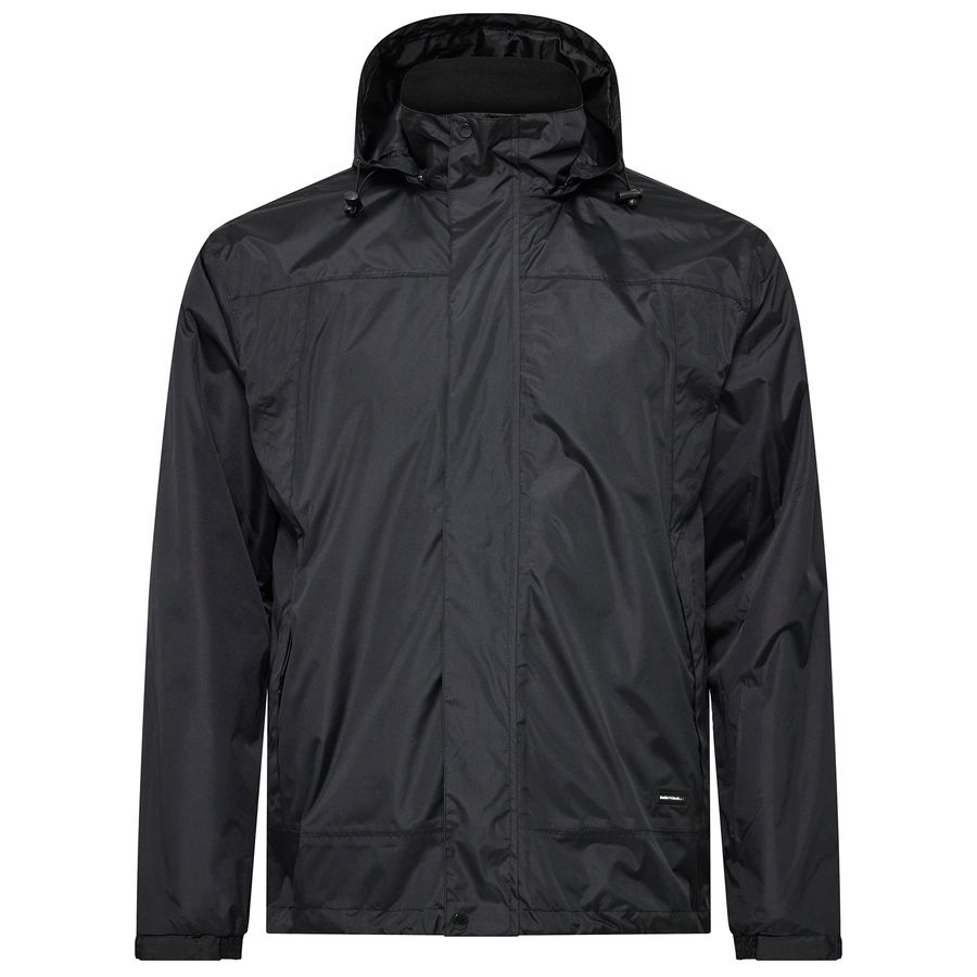 North Latitude Regenjacke schwarz Übergröße