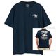 s.Oliver XXL T-Shirt navy maritimer Rückenprint s.Oliver XXL T-Shirt navy maritimer Rückenprint
