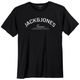 Jack&Jones Übergrößen T-Shirt schwarz JPRBLATOMMY