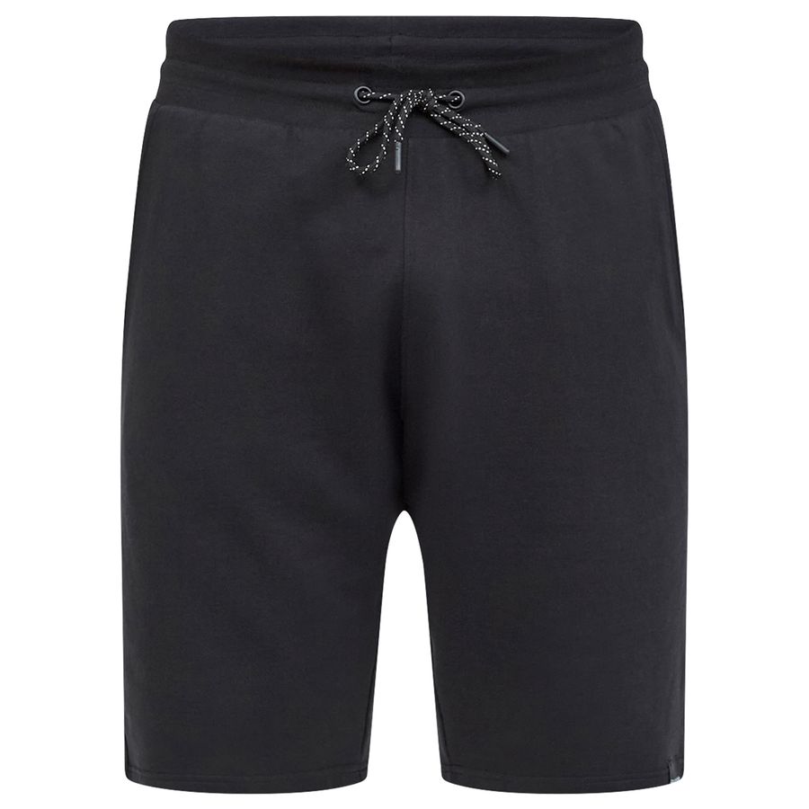 North Latitude Übergrößen Sweatshorts schwarz