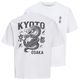 Jack&Jones T-Shirt Übergröße weiß JJBOYE Rückenprint Jack&Jones T-Shirt Übergröße weiß JJBOYE Rückenprint