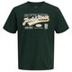 Jack&Jones Übergrößen T-Shirt dunkelgrün JJELOGO