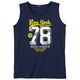 Adamo Tanktop Übergröße navy Frontprint New York Adamo Tanktop Übergröße navy Frontprint New York