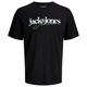 Jack&Jones Übergrößen T-Shirt JJTOM schwarz Print