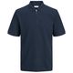 Jack&Jones Zipper-Poloshirt XXL navy JJEAUSTIN