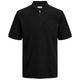 Jack&Jones Zipper-Poloshirt XXL schwarz JJEAUSTIN