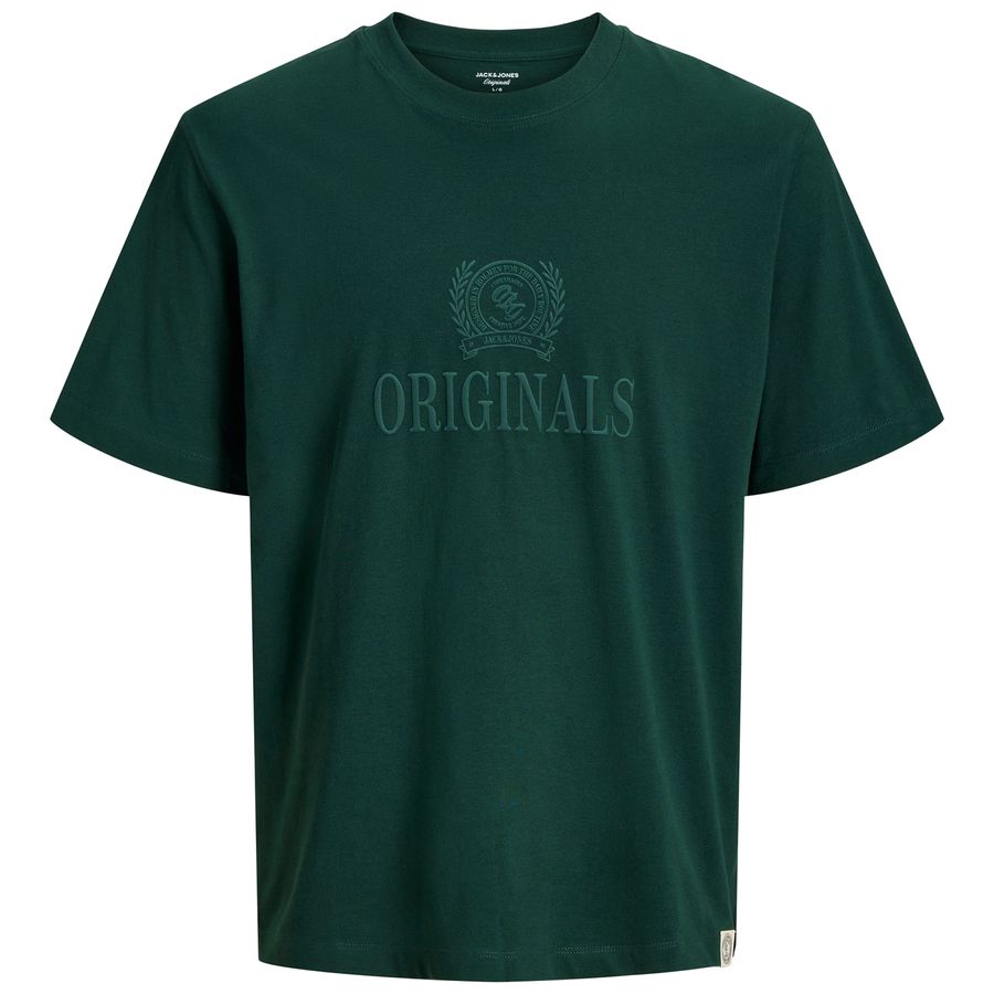 Jack&Jones XXL T-Shirt JORFREDERIKSBERG grün Print