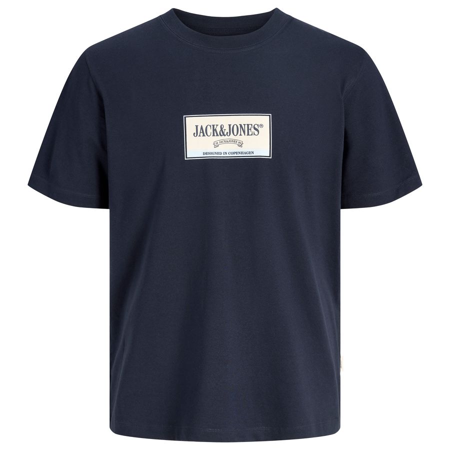 Jack&Jones XXL T-Shirt navy Print JORFREDERIKSBERG