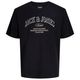 Jack&Jones Übergrößen T-Shirt schwarz Print JJEDENVER