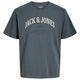 Jack&Jones Übergrößen T-Shirt dunkelgrau JJEDENVER