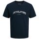 Jack&Jones Übergrößen T-Shirt navy Logoprint JJAVERY