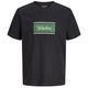 Jack&Jones Übergrößen T-Shirt schwarz Print JJBUSTER