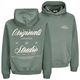 Jack&Jones XXL Hoodie grün Rückenprint JORNORREBRO