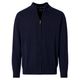 CasaModa Übergrößen Strickjacke navy melange