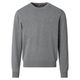 Redmond Übergrößen Feinstrick Pullover grau melange
