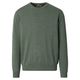Redmond Feinstrick Pullover Übergröße grün melange
