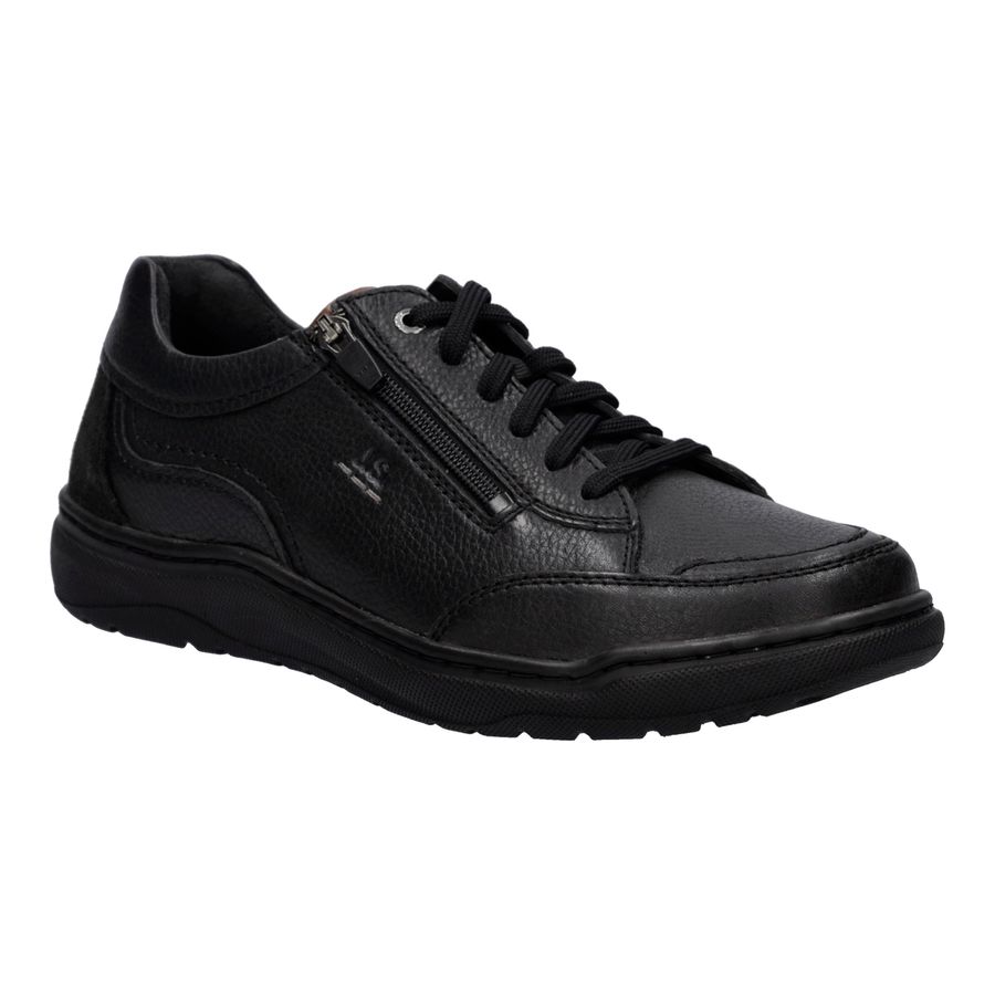 Josef Seibel Leder-Schnürschuh Baxter 03 schwarz