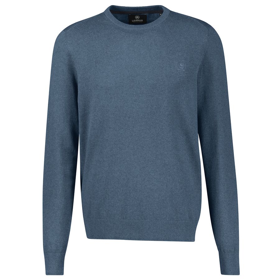 Lerros Übergrößen Feinstrickpullover rauchblau
