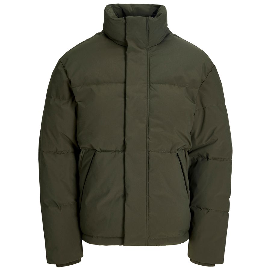 Jack&Jones Steppjacke oliv JJESOHO PUFFER Übergrößen