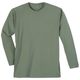 Ragman Übergrößen Basic-Langarmshirt agavengrün