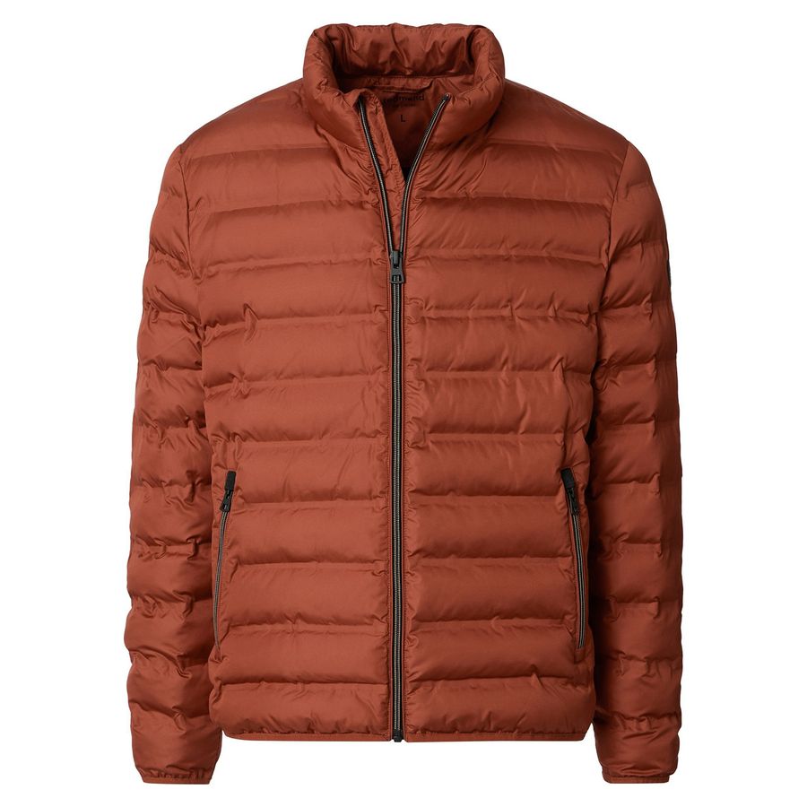 Redmond Übergrößen Steppjacke leicht terracotta
