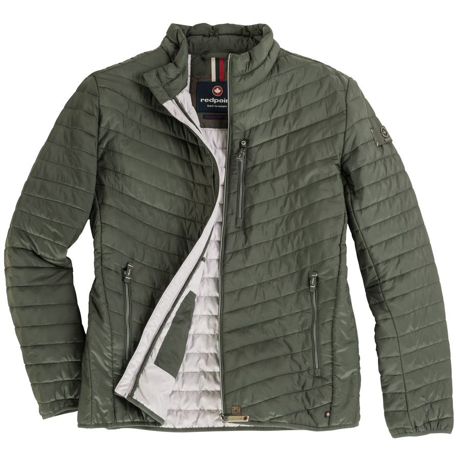 Redpoint Übergrößen Steppjacke leicht Walker oliv
