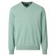 CasaModa Übergrößen Pullover V-Neck hellgrün melange CasaModa Übergrößen Pullover V-Neck hellgrün melange