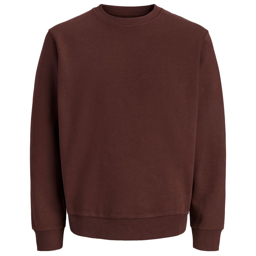 Jack&Jones Übergrößen Basic-Sweater braun JJEBRADLEY
