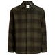 Jack&Jones XXL Hemdjacke braun-oliv-schwarz JJESOHO 