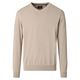 CasaModa Übergrößen Pullover beige melange V-Neck CasaModa Übergrößen Pullover beige melange V-Neck
