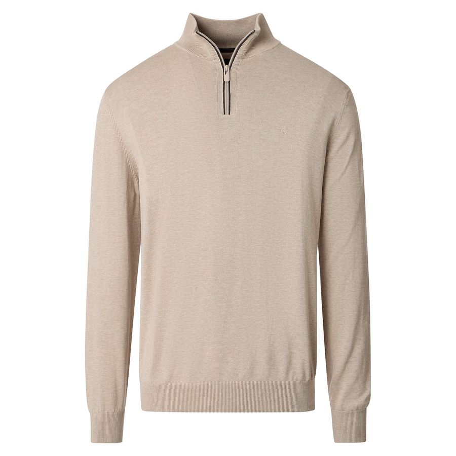 CasaModa Feinstrick-Troyer Übergrößen beige melange